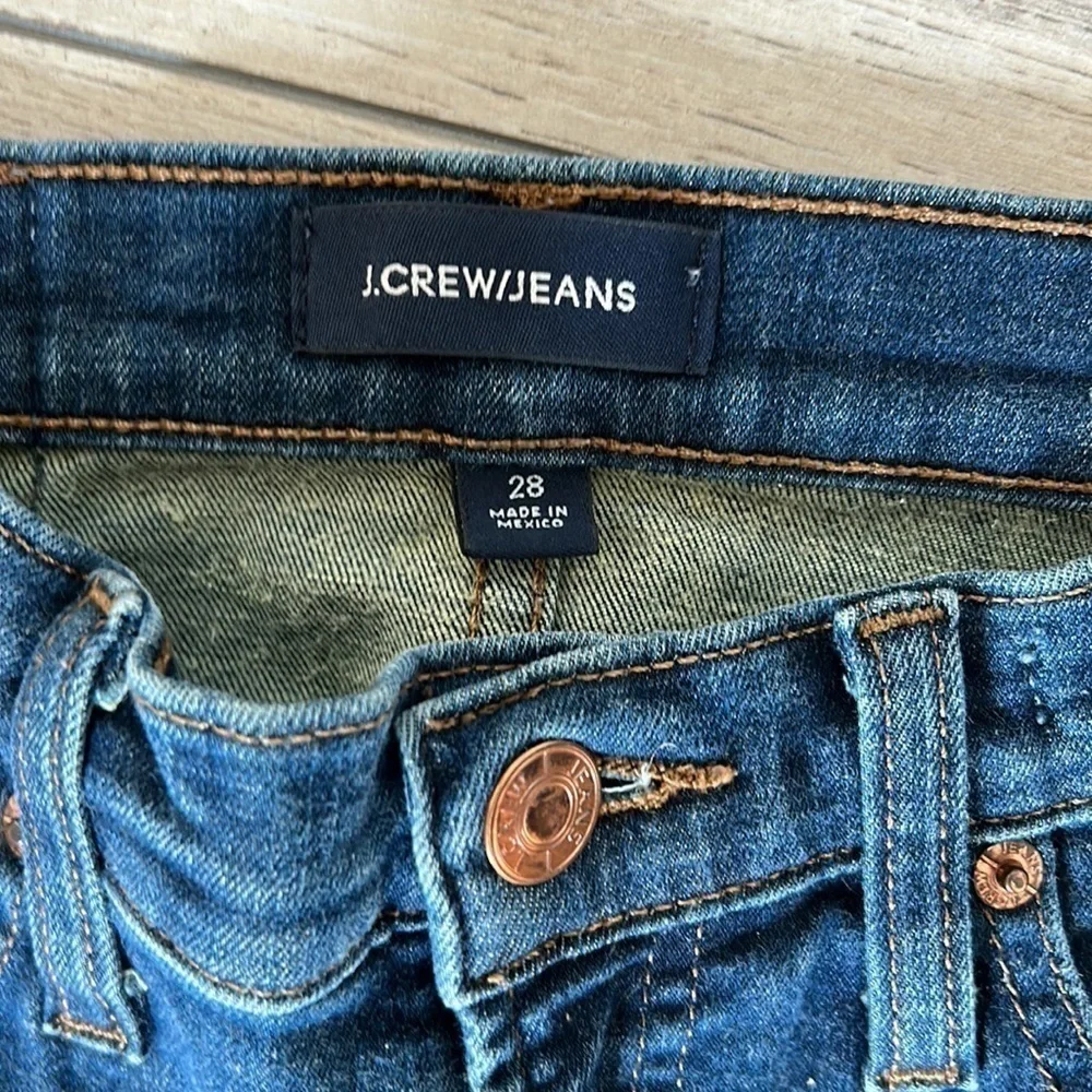 J. Crew toothpick jeans size 28 skinny